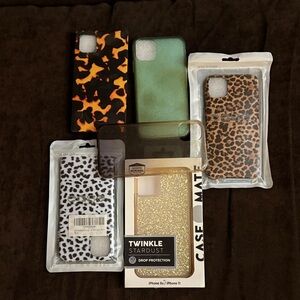 iPhone 11 - assorted cases.  All 6 cases!